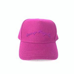 NWT Mons Parke Wool Baseball Hat Strap Back Pinot